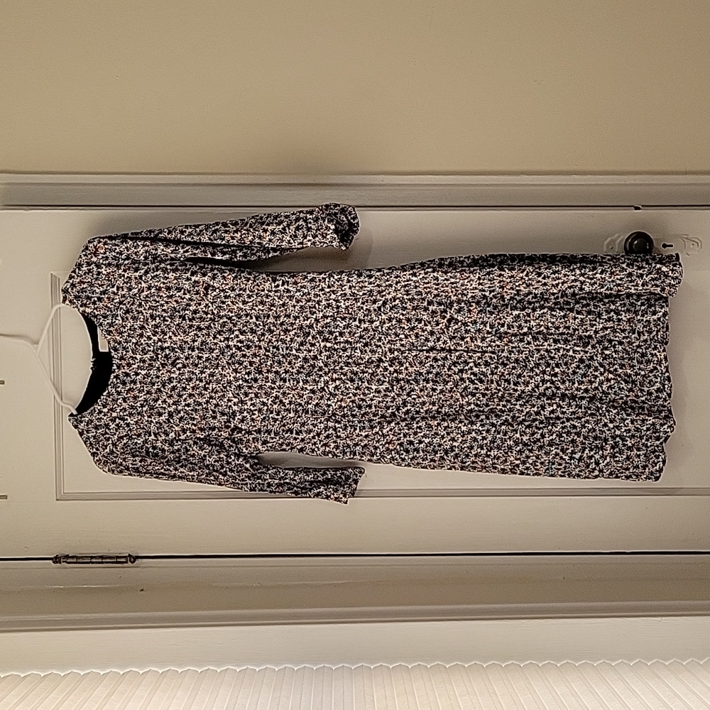 Loft midi floral dress